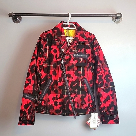 Burton Jackets & Blazers - Burton L.A.M.B Ramone Moto Plaid Ski Jacket Asymmetric in Small